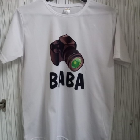 BABA YAZILI BASKILI T-SHİRT ADET 1
