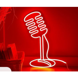 MİKRAFON LED NEON