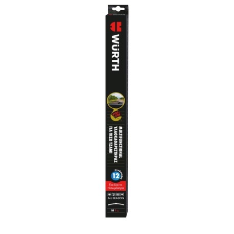 WÜRTH 12 ADAPTÖRLÜ DÖRT MEVSİM ARKA CAM SİLECEĞİ 325 MM
