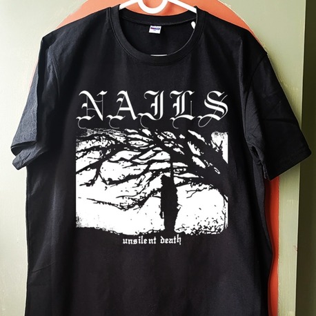 Nails - Unsilent Death - Tshirt (Grindcore, Powerviolence, Hardcore)