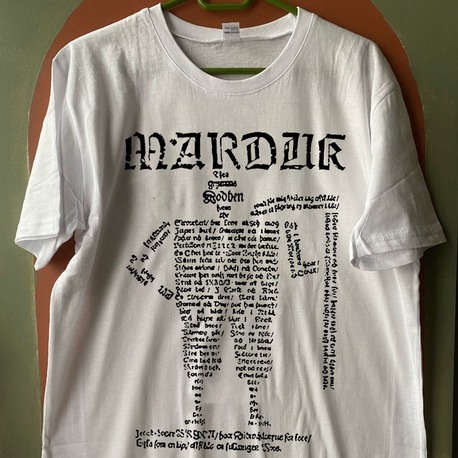 Marduk - Then Grymma Dodhen - Beyaz Tshirt (Arka baskı opsiyonel) (Black Metal)