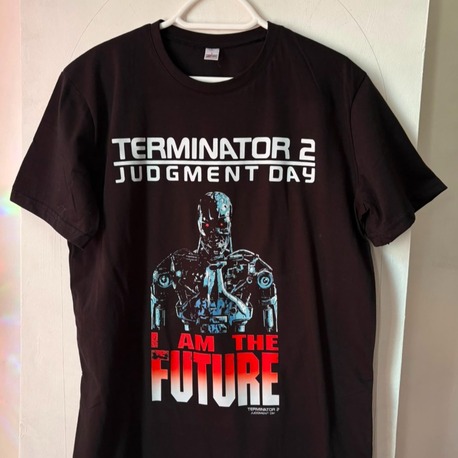 Terminator 2 - Tshirt (Arka baskı opsiyonel) (Film, Bilim Kurgu)