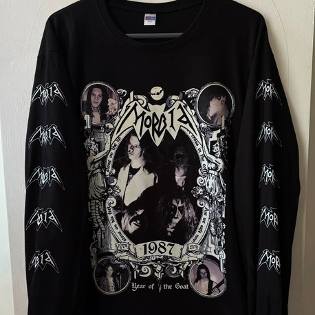 Morbid - Year of the Goat - Uzun Kollu Tshirt (Black, Death, Thrash Meta) 