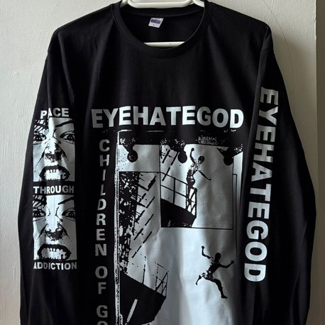 Eyehategod - In the Name Of Suffering - UZUN KOLLU SİYAH Tshirt (Arka baskı ops)