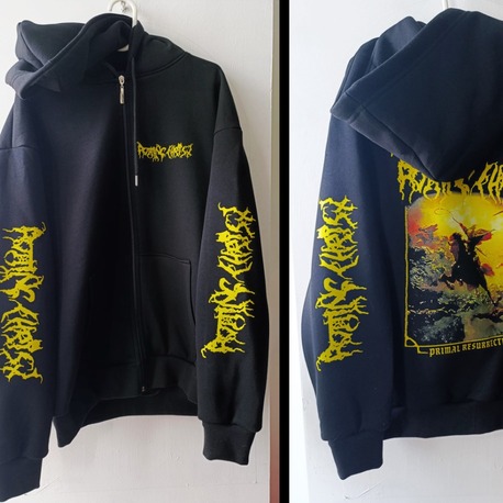 Rotting Christ - Primal Resurrection - Fermuarlı Hoodie (Black Metal) 