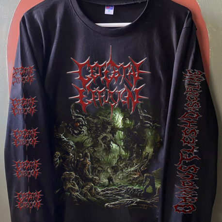 Cerebral Effusion - Ominous Flesh Discipline - Uzun Kollu Tshirt (Arka baskı ops.) (Brutal Death)