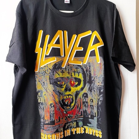 Slayer - Seasons in the Abyss - Siyah Tshirt (Thrash Metal, Death Metal)