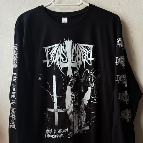 Beastcraft – Baptised in Blood and Goatsemen - Uzun Kollu Tshirt (Arka baskı ops.) (Black Metal)