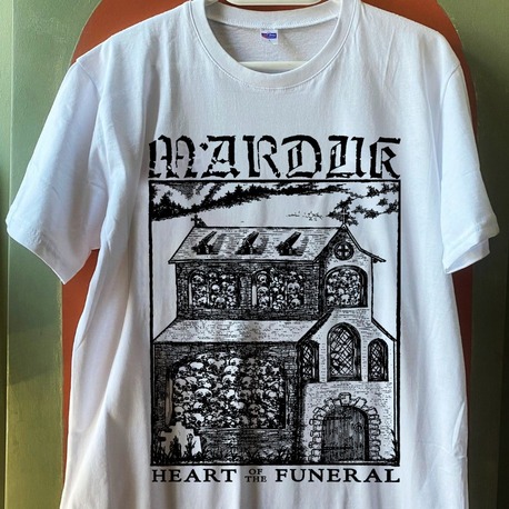 Marduk - Heart of the Funeral - Beyaz Tshirt (Black Metal)