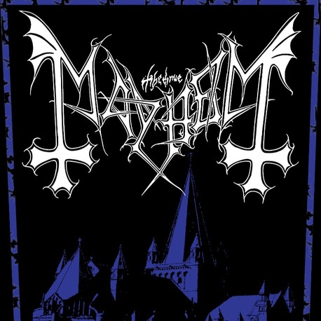 Mayhem - De Mysteriis Dom Sathanas - BackPatch (29x35cm) (Black Metal)