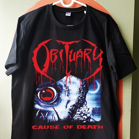 Obituary - Cause of Death - Tshirt (Arka baskı opsiyonel) (Death Metal)