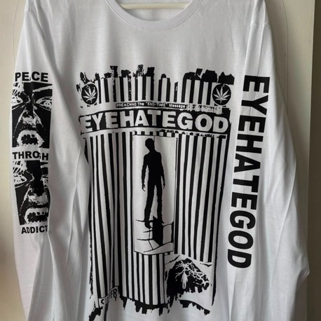 Eyehategod - End-Time - Beyaz Uzun Kollu Tshirt (Sludge, Doom Metal)