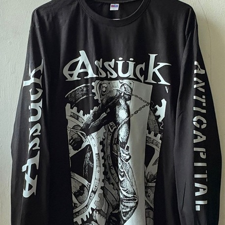 Assück - Anticapital - Uzun Kollu Tshirt (Death Metal, Grindcore) 