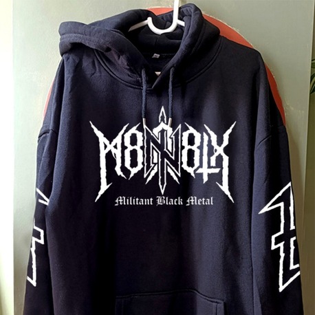 М8Л8ТХ (Molotkh)  - Hoodie (Arka baskı opsiyonel) (Black Metal, RAC )