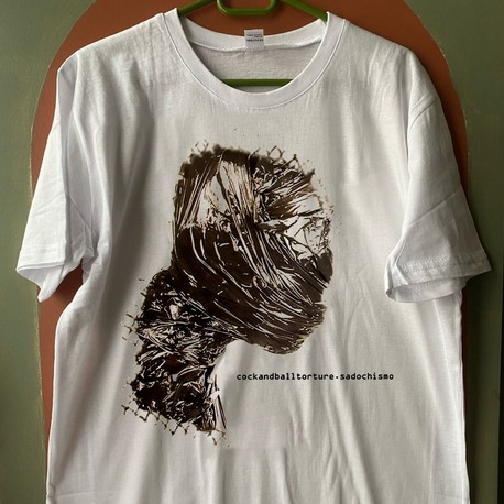 Cock and Ball Torture - Sadochismo - Beyaz Tshirt (Arka baskı opsiyonel) (Goregrind)