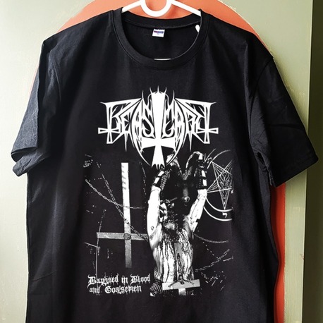 Beastcraft - Baptised In Blood And Goatsemen - Tshirt (Arka baskı opsiyonel) (Black Metal) 