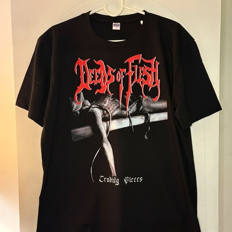 Deeds of Flesh - Trading Pieces - Tshirt (Arka baskı opsiyonel) (Brutal Death)