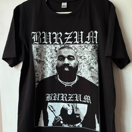 Burzum - Kanye West - Tshirt (Black Metal, Hip-Hop)