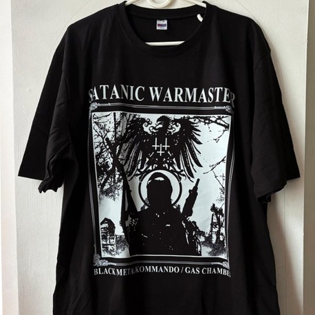 Satanic Warmaster - Black Metal Kommando - Tshirt (Arka baskı opsiyonel) (Black Metal)