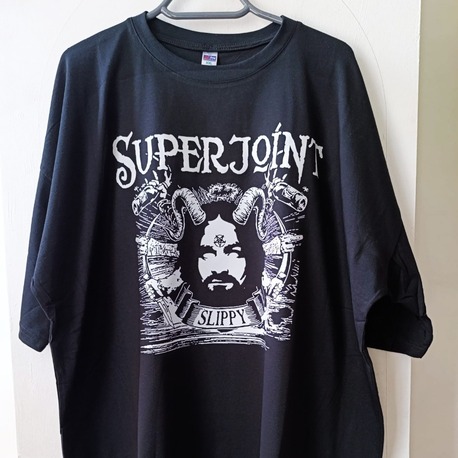 Superjoint Ritual - Slippy - Siyah Tshirt (Arka baskı opsiyonel) (Sludge Metal)