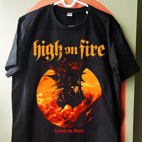 High On Fire - Cometh The Storm - Tshirt (Stoner, Sludge, Doom Metal)