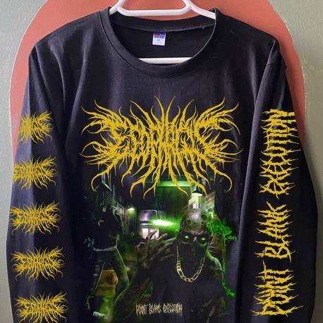 Esophagus - Point-Blank Execution - Uzun Kollu Tshirt (Arka baskı ops.) (Slam, Brutal Death Metal)