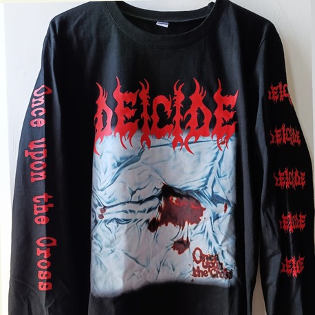 Deicide - Once upon the Cross - UZUN KOLLU #Tshirt #metal #DeathMetal #Deicide