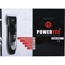 Powertec TR-6500 Çift Bataryalı Saç Kesme Makinesi