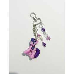Twilight pony anahtarlık charm