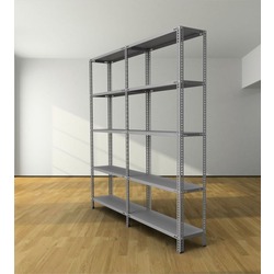 DOUBLE 31X186X200 CM 5 + 5 KATLI ÇELİK RAF