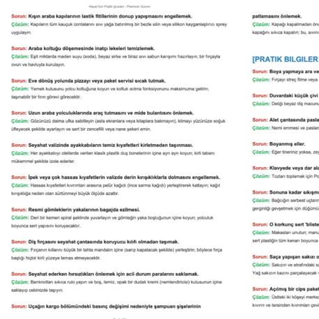 EVİN CAN KURTARANI: 405 Pratik Ev ve Temizlik Hilesi (Dijital Kitap)