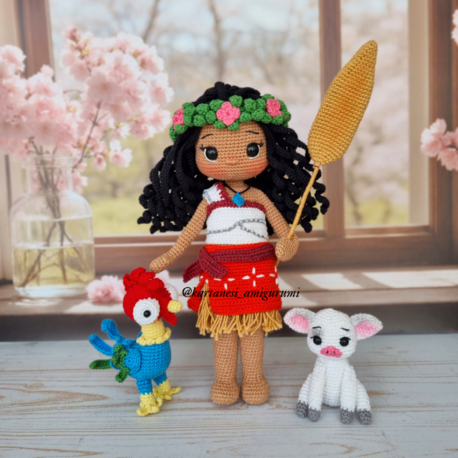 MOANA, HOROZ HEİ HEİ, DOMUZ PUA - TARİF (DİJİTAL ÜRÜN)