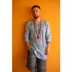 Ram Nami Yoga Tunik - Uçuk Mavi