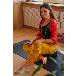 Ram Nami Yoga Pantolon - Sarı