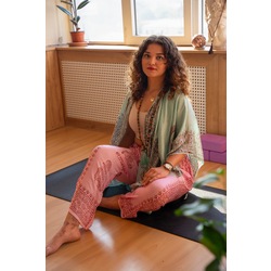 Ram Nami Yoga Pantolon - Pembe