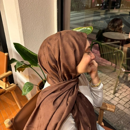 Jakar Şal Kahverengi