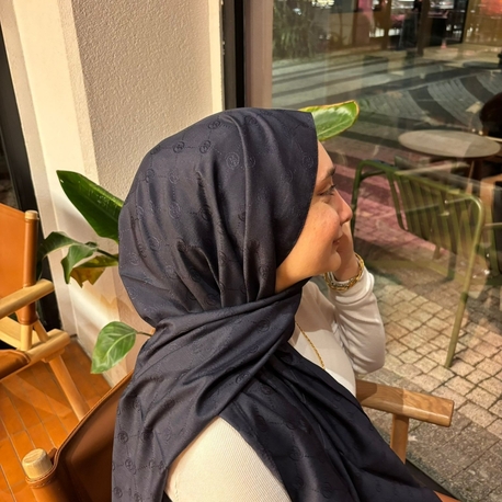Jakar Şal Lacivert