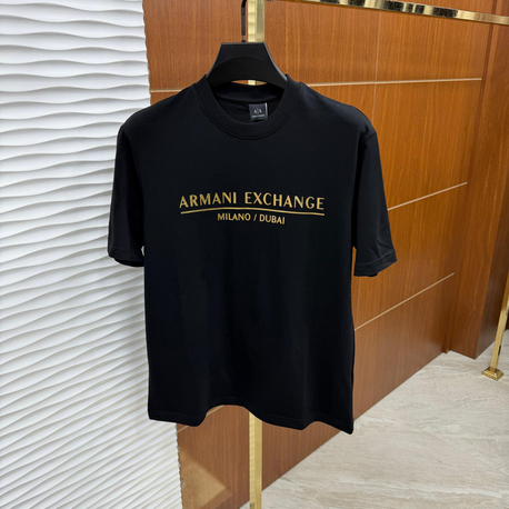 Armani Exchange Dubai Siyah İthal Tişört