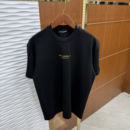Dolce Gabbana Gold Baskı İthal Siyah Tişört