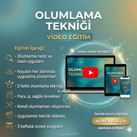 Olumlama Tekniği Eğitimi