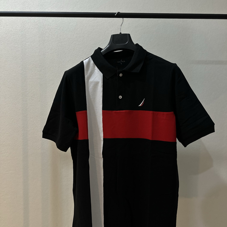 Nautica Renk Bloklu Polo Tişört