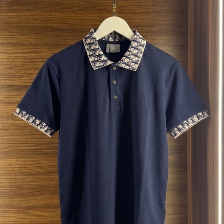Christian Dior ™ Premium Polo Yaka Lacivert (İthal Parça)