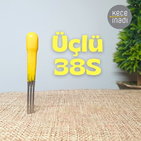 Üçlü 38S Keçe İğnesi