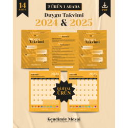 Duygu Takvimi 2024 & 2025 | Çalışma Yaprakları