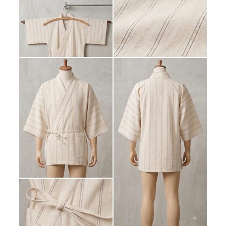 ÇİZGİLİ KİMONO