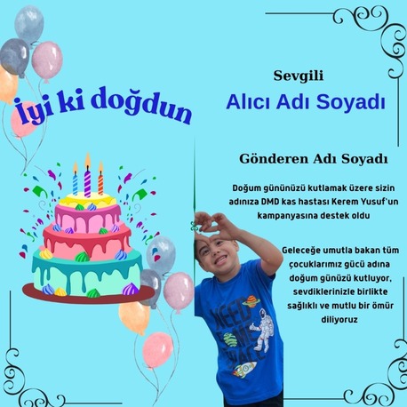 DOĞUM GÜNÜ DİJİTAL KARTI