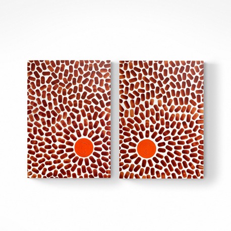Chocolate Twin, 100x70cm