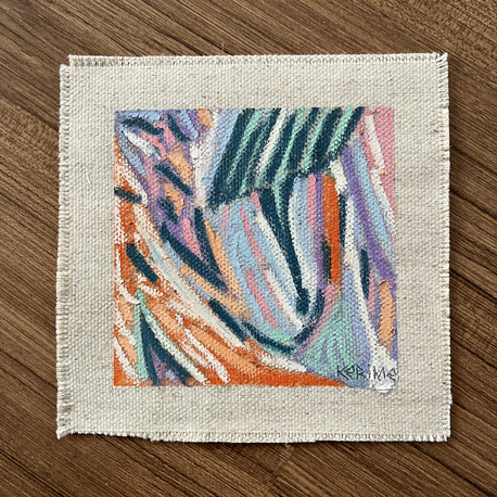 Pastel Vibes-1 , 17x17 cm