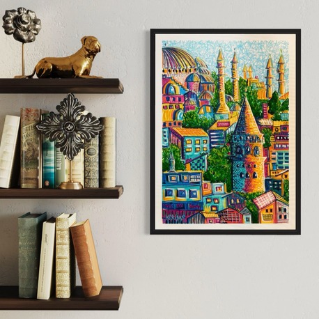 İstanbul, 70*50cm 