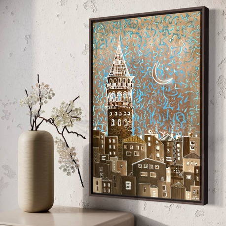 Crescent of Galata, 90*60cm 